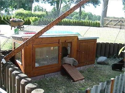 Ein supertolles Au&szlig;engehege